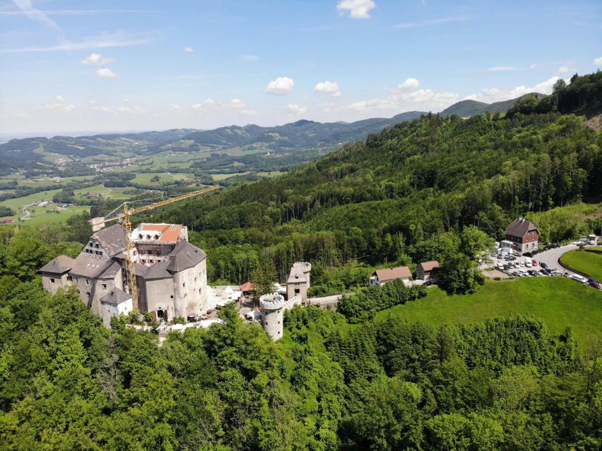 Burg Plankenstein Hotel Texing Buitenkant foto